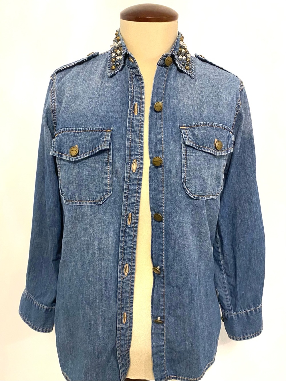 Current Elliott denim shirt